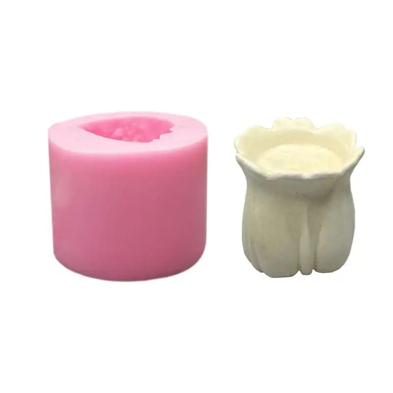 قالب شمع مدل گل لاله