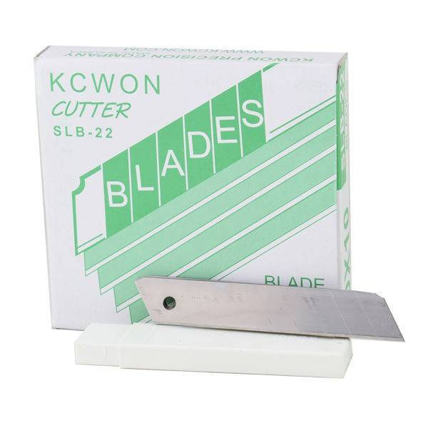 تیغ کاتر کی سی ون مدل SLB-22 بسته 10 عددی تیغ کاتر کی سی ون مدل SLB-22 بسته 10 عددی