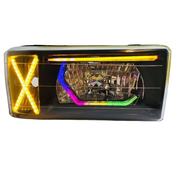    چراغ جلو خودرو مدل هگزا X فولکالر مناسب برای پیکان بسته 2 عددی