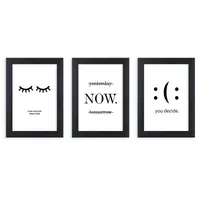 تابلو&nbsp;طرح فانتزی انگیزشی مجموعه 3 عددی