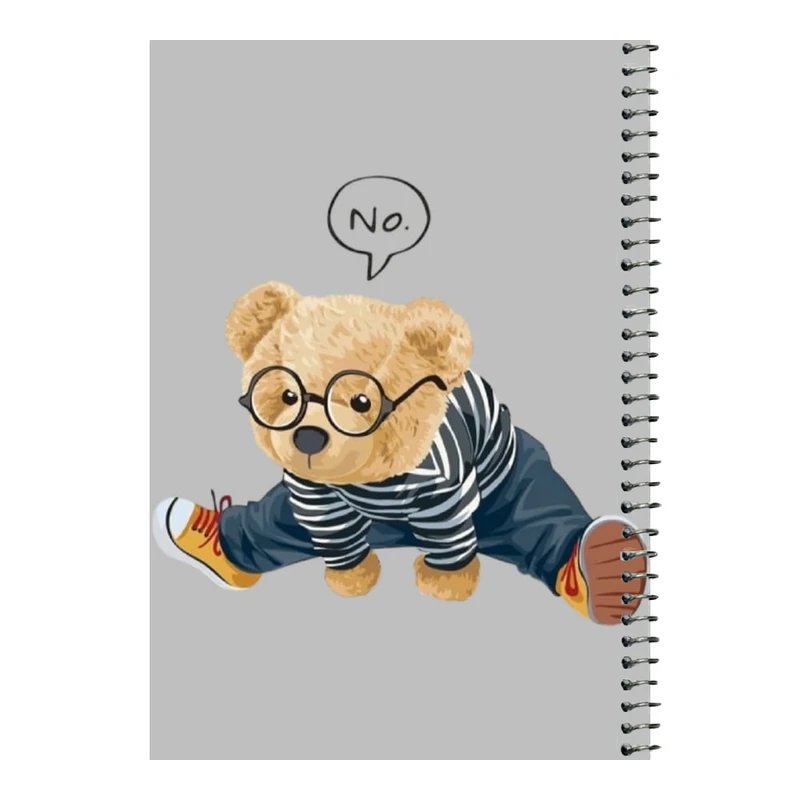 دفتر مشق 80 برگ اس جی مدل تدی ورزشکار    