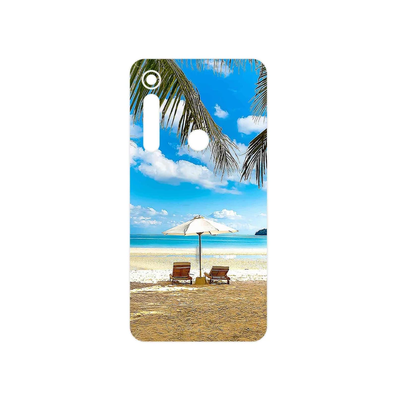 برچسب پوششی ماهوت مدل Beach مناسب برای گوشی موبایل موتورولا One Macro