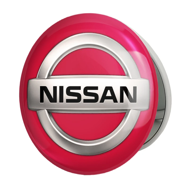 آینه جیبی خندالو طرح نیسان Nissan مدل تاشو کد 30727