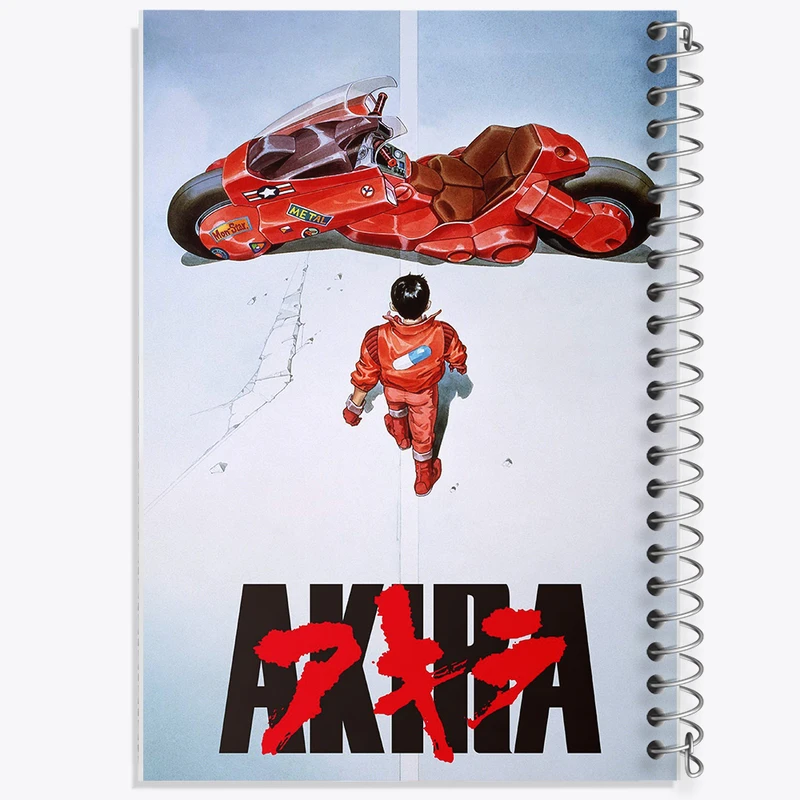 دفتر شطرنجی 50 برگ خندالو مدل کاندا انیمه آکیرا کد 33360