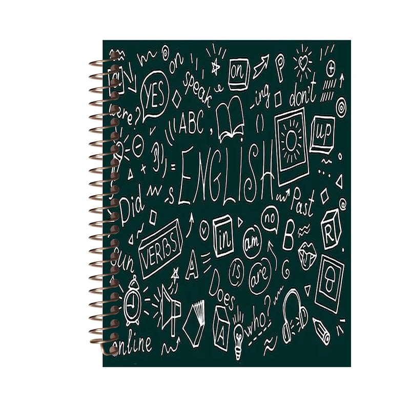 دفتر زبان 60 برگ طرح حروف انگلیسی کد L299