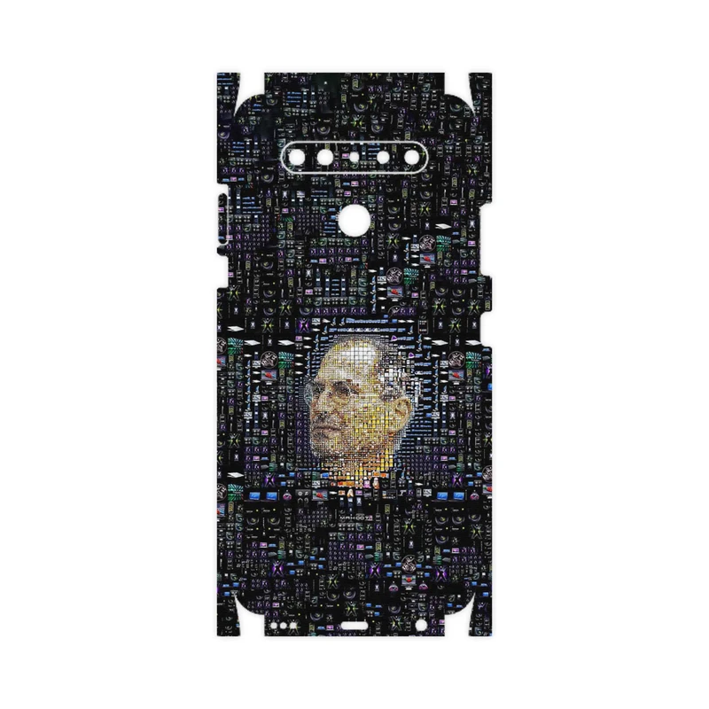برچسب پوششی ماهوت مدل 2 Collage of Steve Jobs-FullSkin مناسب برای گوشی موبایل ال جی K41s