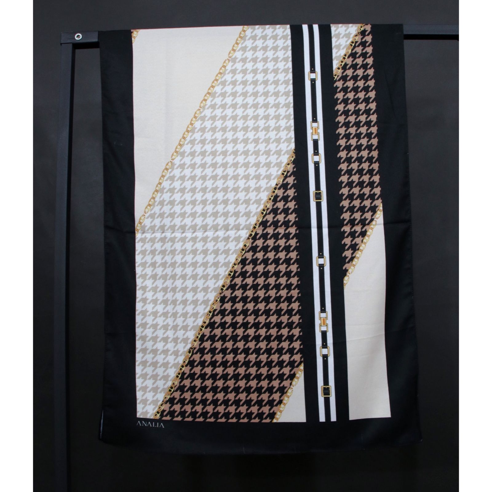 شال زنانه مدل موهر طرح پیچازی کد 2762 - - 15