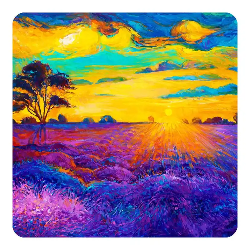 مگنت طرح نقاشی رنگ روغن مدل mg10568