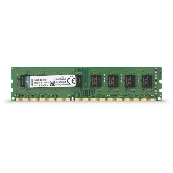 رم دسکتاپ DDR3 تک کاناله 1333مگاهرتز CL9 کینگستون مدل KVR1333D3N9/8G ظرفیت 8 گیگابایت