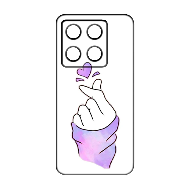 کاور طرح دخترانه کد 54 مناسب برای گوشی موبایل شیائومی 14T