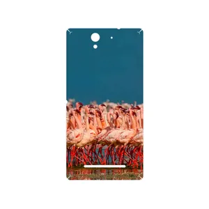 MAHOOT Flamingo Cover Sticker for Sony Xperia C3 Dual