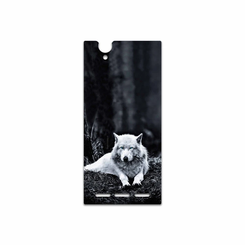 برچسب پوششی ماهوت مدل Dire Wolf مناسب برای گوشی موبایل سونی Xperia T2 Ultra