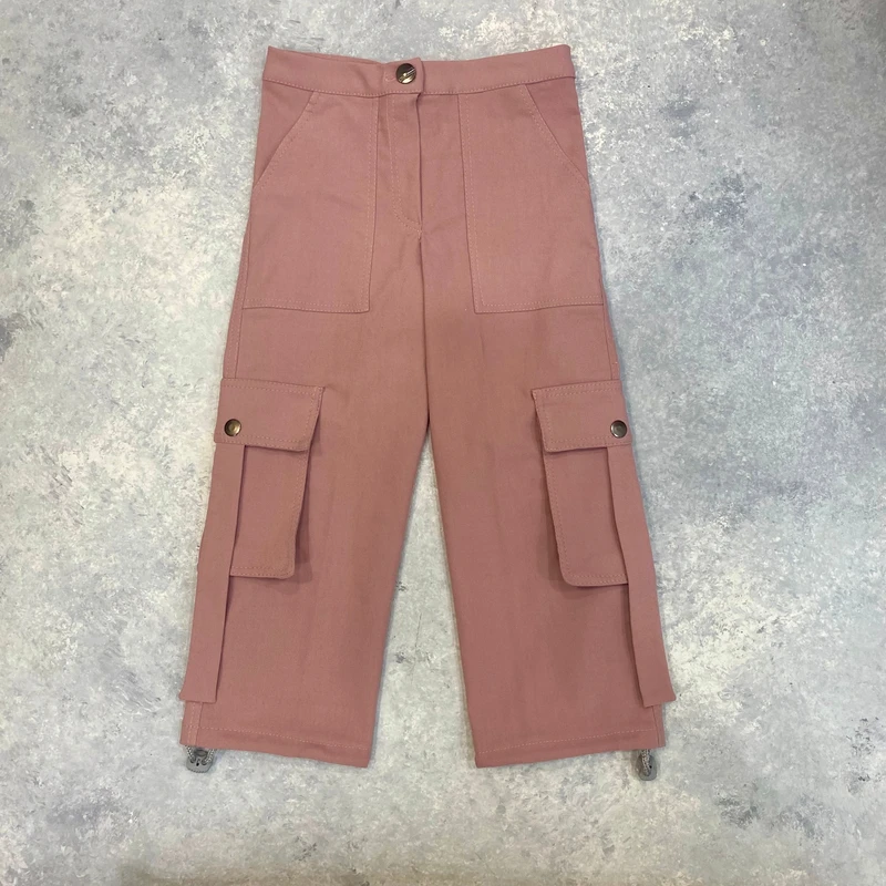 عکس شماره 2 : شلوار کارگو دخترانه ژاکید مدل ژینوس