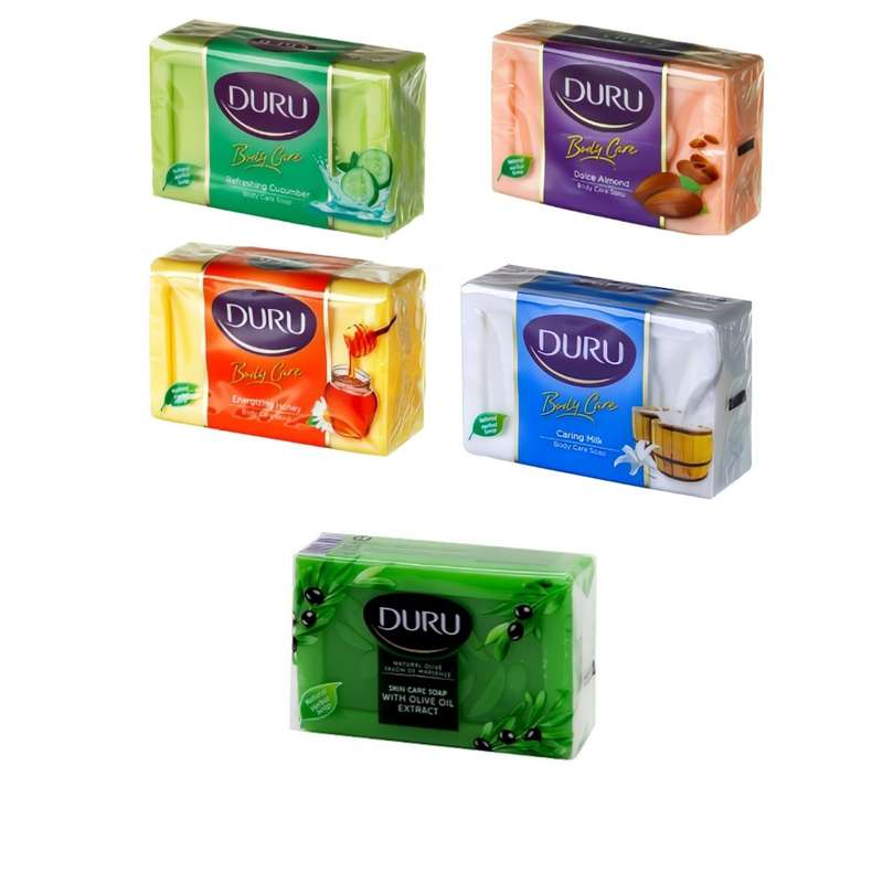 صابون شستشو دورو مدل نرم کننده وزن 150  گرم مجموعه 5 عددی