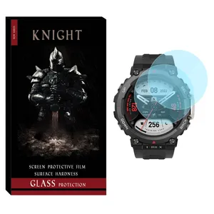 Knight SH-KT Glass Screen Protector For Xiaomi Amazfit T-Rex 2 Pack of 2