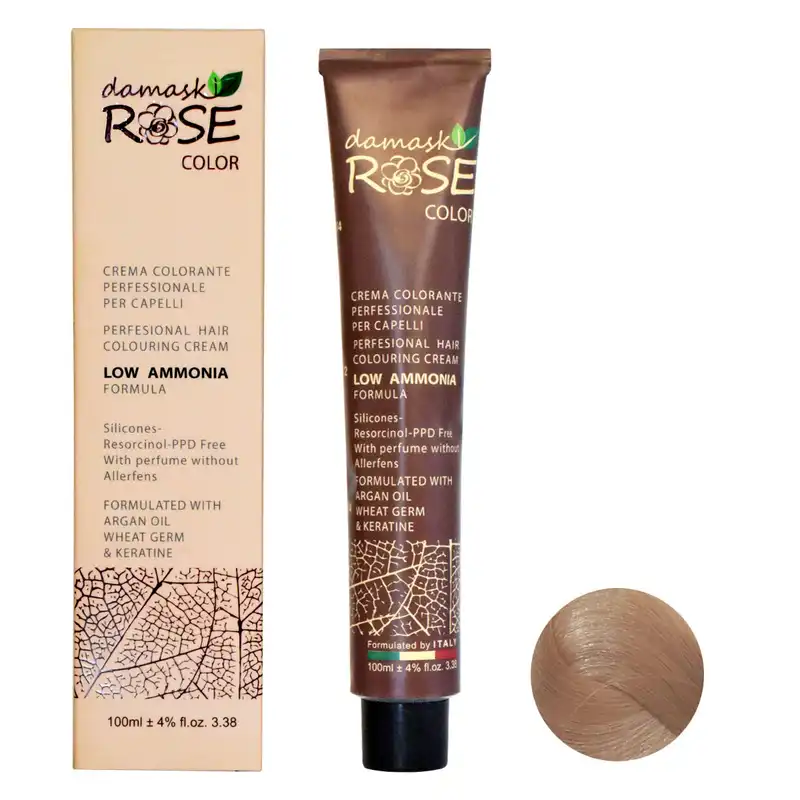 رنگ مو داماسک رز شماره 9/51 حجم 100 میلی لیتر رنگ بلوند خاکستری طلایی خیلی روشن