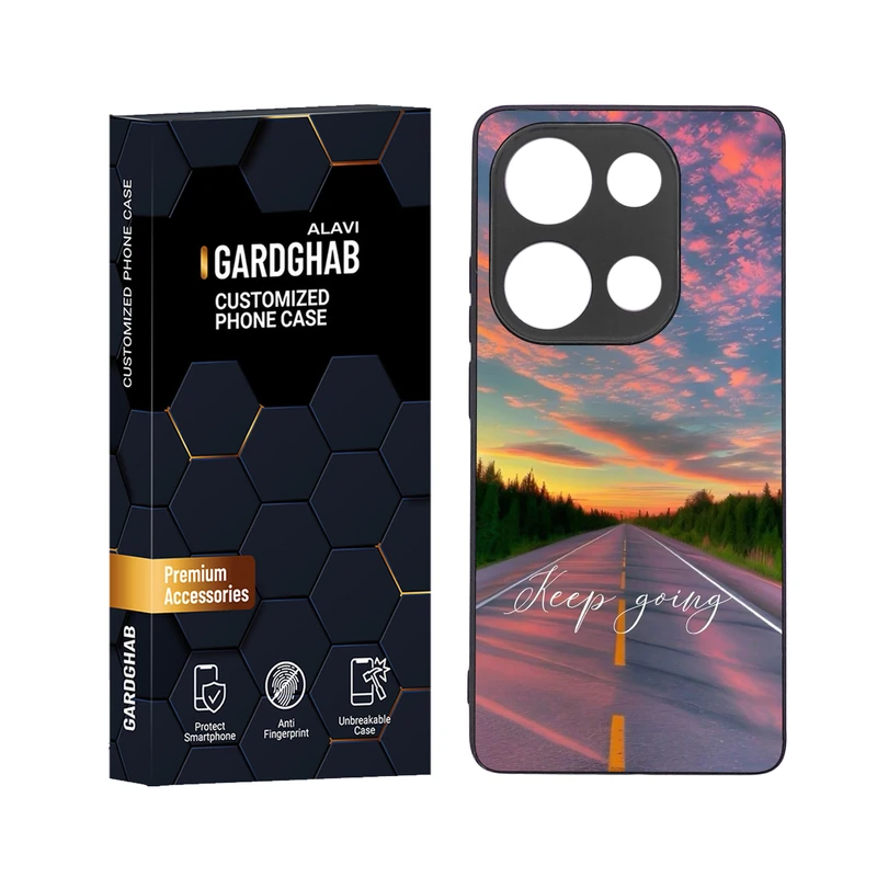 کاور گارد قاب علوی مدل دور ژله ای مناسب برای گوشی موبایل شیائومی Poco M6 Pro 4G