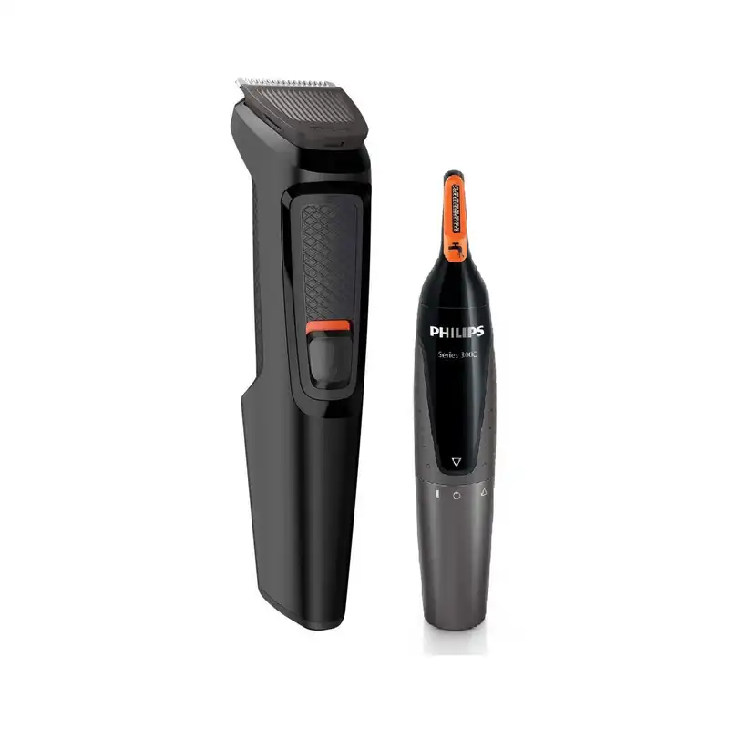 ماشین اصلاح موی صورت فیلیپس مدل MG3710 سری 3000 به همراه موزن بینی