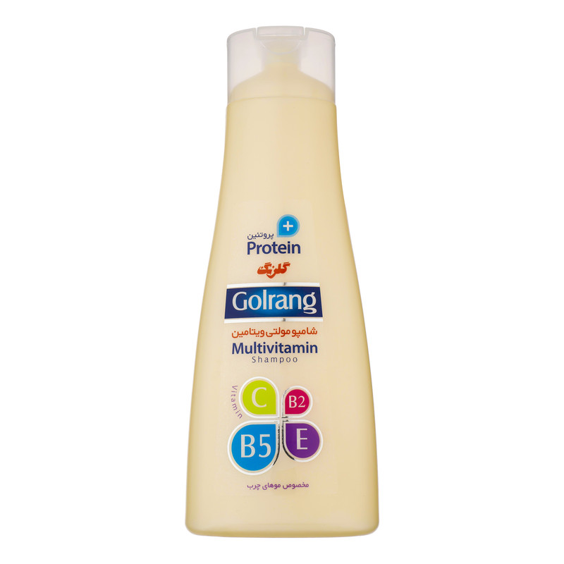شامپو مولتی ویتامین مو  گلرنگ سری Plus Protein مدل Oily Hair وزن 400 گرم