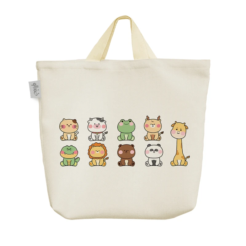 ساک خرید خندالو مدل حیوانات بامزه کد H1455