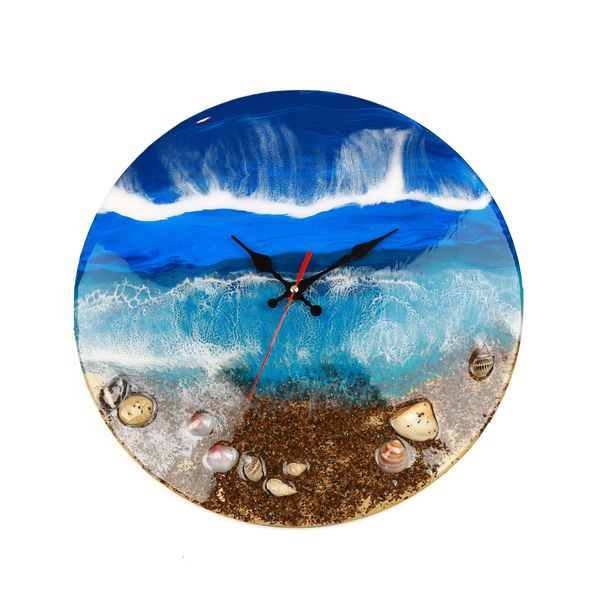 ساعت دیواری طرح دریا ساعت دیواری طرح دریا