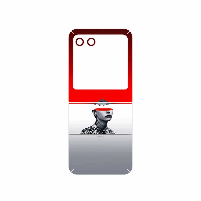 برچسب پوششی ماهوت مدل Collage of surreal Portrait of Women 1 مناسب برای گوشی موبایل موتورولا Razr 40 Ultra