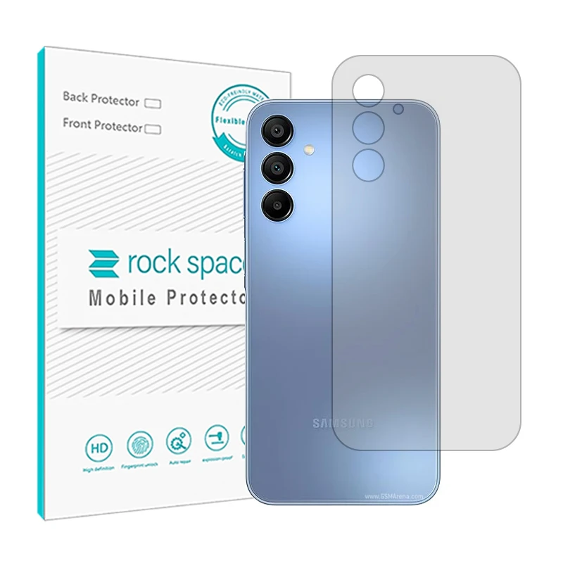 محافظ پشت گوشی شفاف راک اسپیس مدل HyGEL مناسب برای گوشی موبایل سامسونگ Galaxy A15 5G