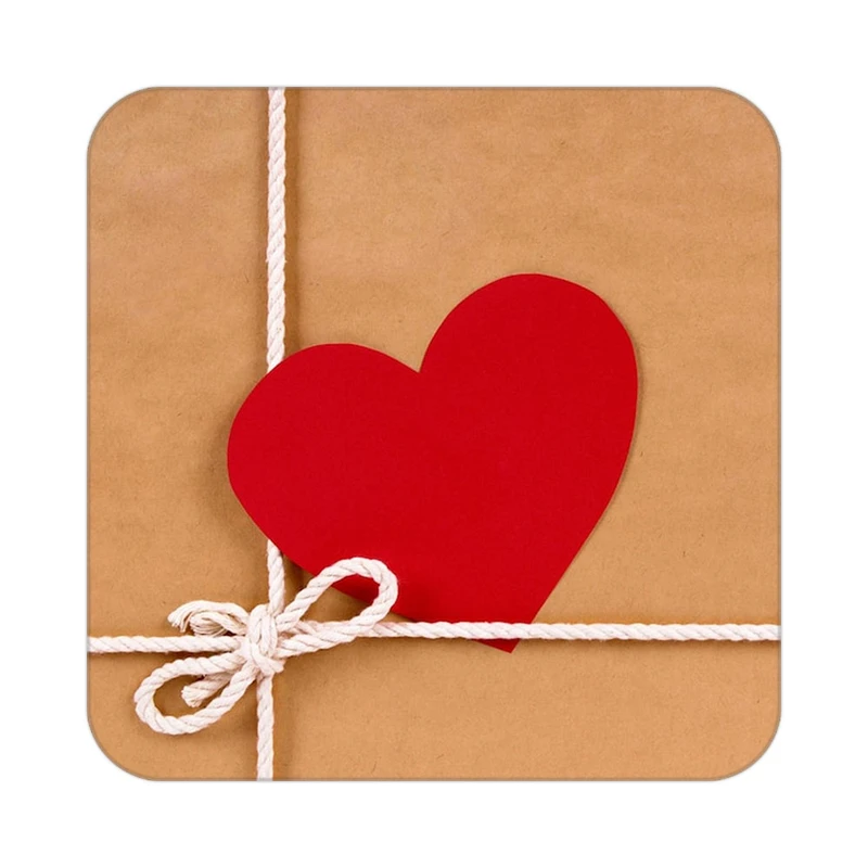 زیر لیوانی کاکتی طرح عاشقانه مدل mp40410