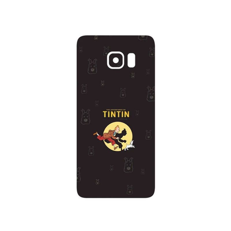 برچسب پوششی ماهوت مدل Tintin مناسب برای گوشی موبایل سامسونگ Galaxy S6 Edge