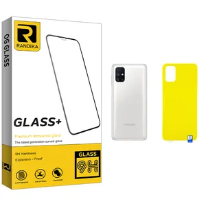 Randika Gld Back Protector For Samsung   Galaxy M51