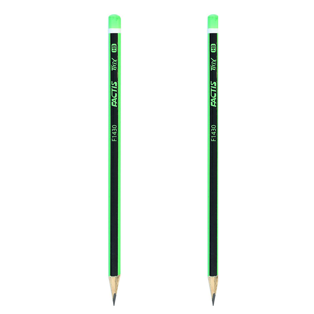 مداد مشکی فکتیس مدل TRIX کد 147329 بسته 2 عددی