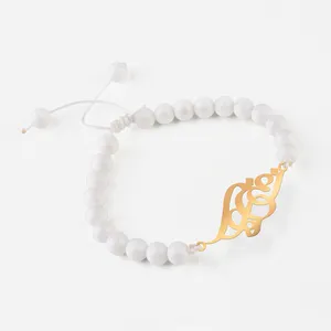 دستبند نقره زنانه گلمور طرح غزاله کد 06