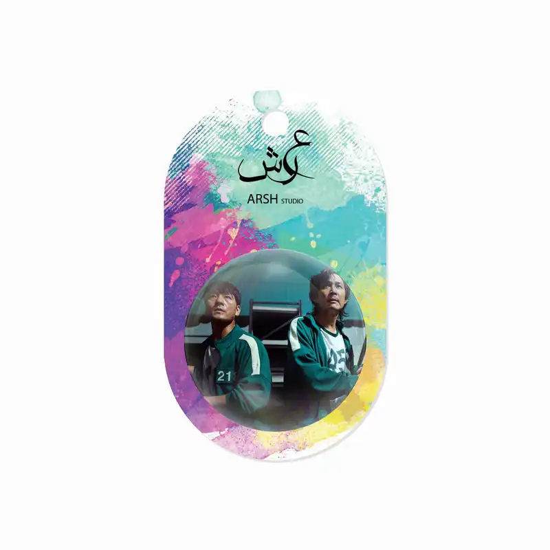 مگنت عرش طرح بازی ماهی مرکب کد Asm187