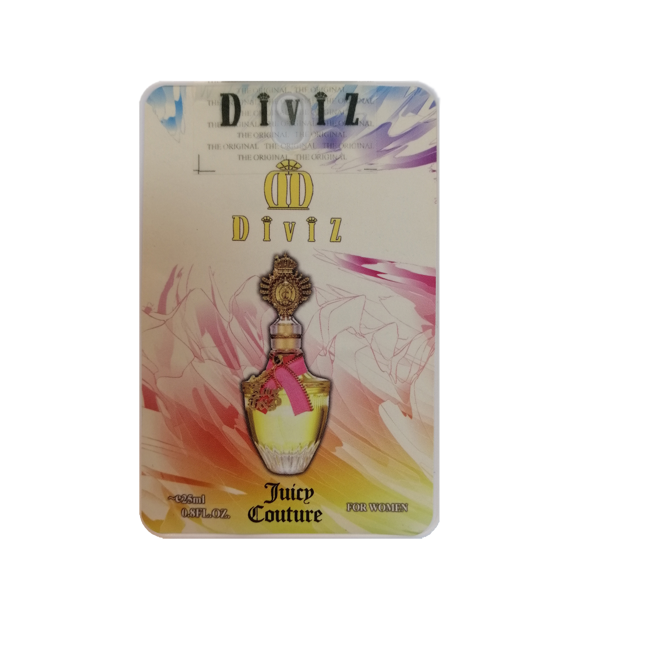 عطر جیبی زنانه دیوایز مدل Juicy Couture حجم 25 میلی لیتر