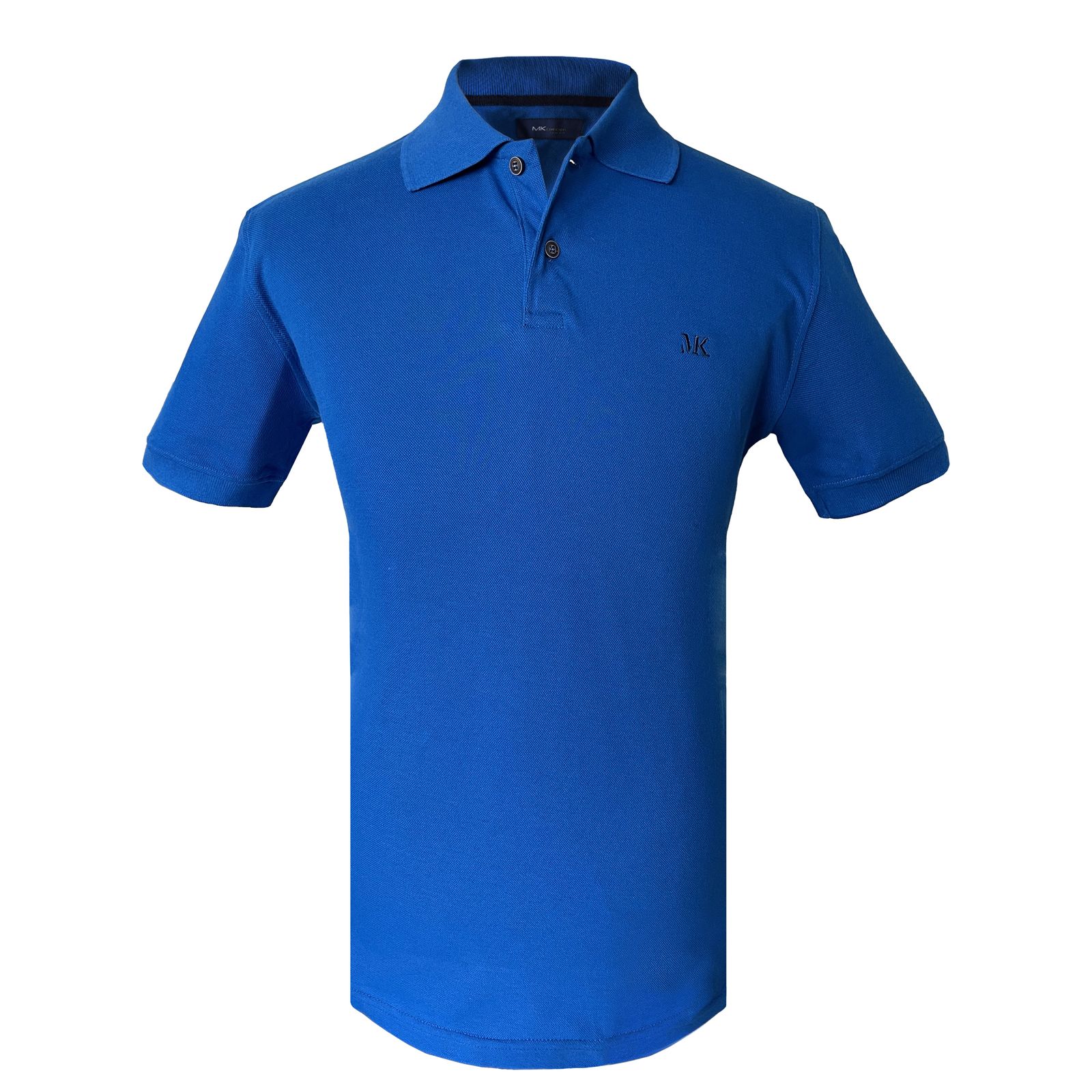 پولوشرت آستین کوتاه مردانه ام کی کالکشن مدل یقه برگردان - - 1