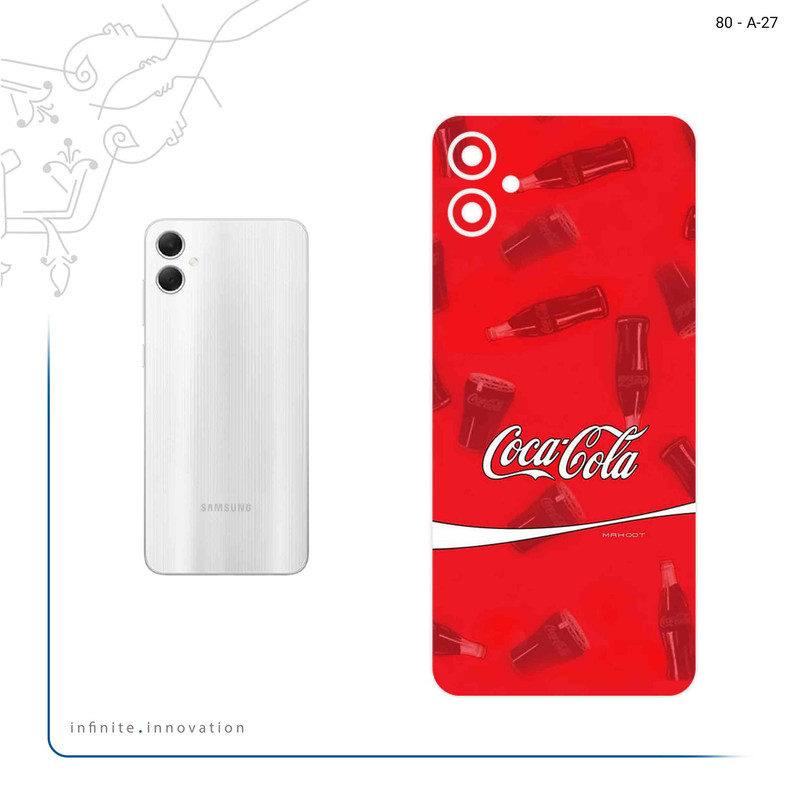برچسب پوششی ماهوت مدل Coca_Cola_Logo مناسب برای گوشی موبایل سامسونگ Galaxy A05