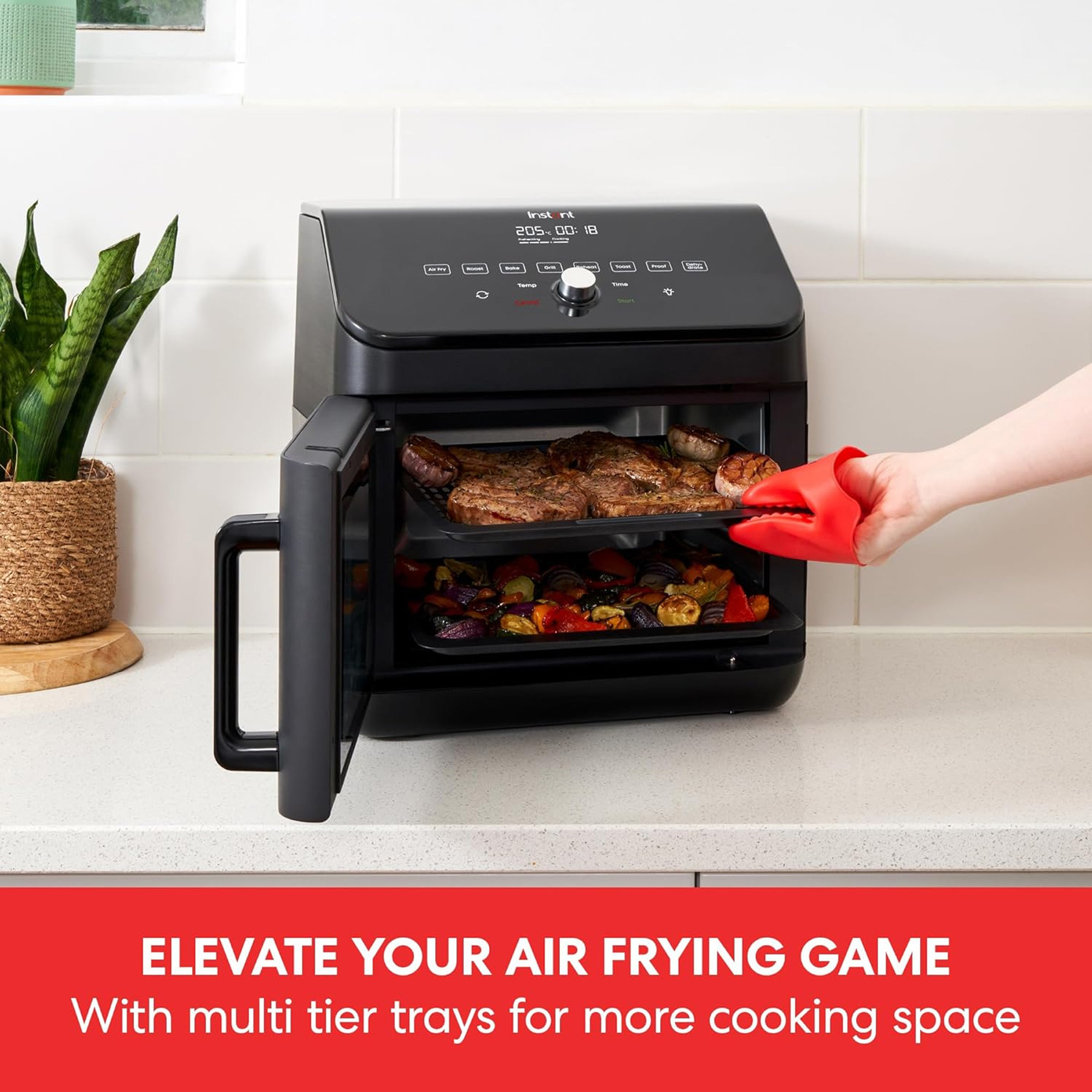سرخ کن بدون روغن اینستنت مدل Air Fryer Oven