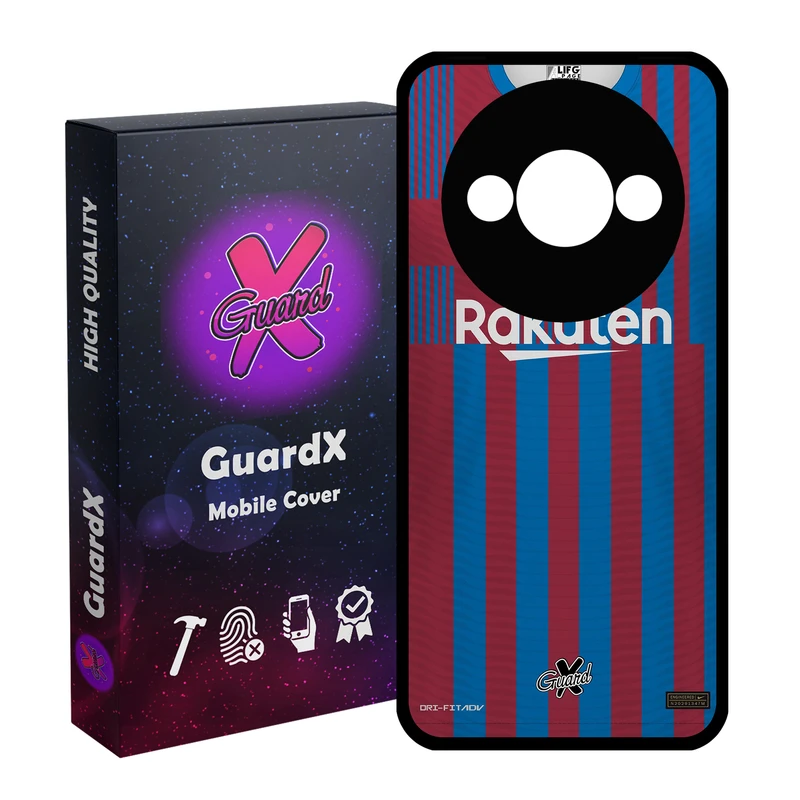 کاور گارد ایکس طرح بارسلونا مدل Glass10359 مناسب برای گوشی موبایل شیائومی Redmi A3 4G/ A3X 4G/ Poco C61