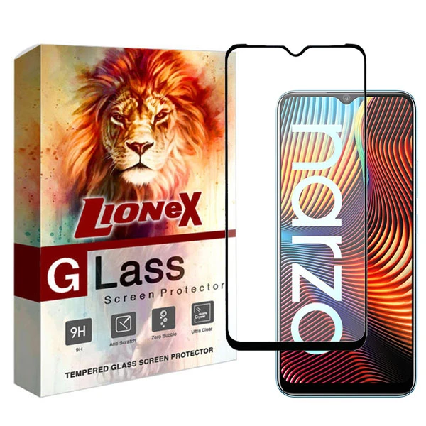 محافظ صفحه نمایش سرامیکی مات لایونکس مدل MCERAMLION مناسب برای گوشی موبایل ریلمی Narzo 20