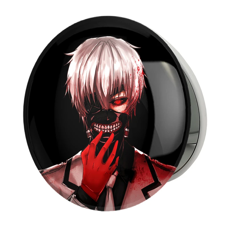 آینه جیبی خندالو طرح انیمه توکیو غول Tokyo Ghoul مدل تاشو کد 4902 