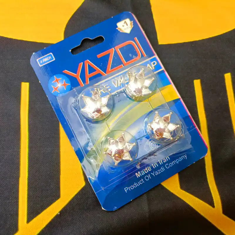 سروالف لاستیک خودرو یزدی مدل تاج کد NOGH بسته 4 عددی