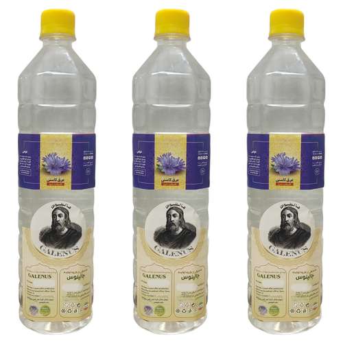 عرق کاسنی جالینوس - 1 لیتر بسته 3 عددی