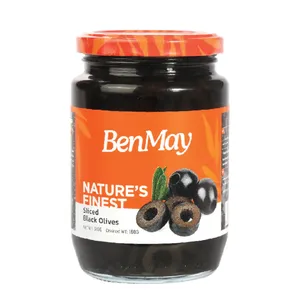 زیتون سیاه خرد شده بدون هسته بن می - 360 گرم