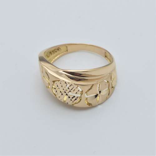 انگشتر طلا 18 عیار زنانه مدل ستایش