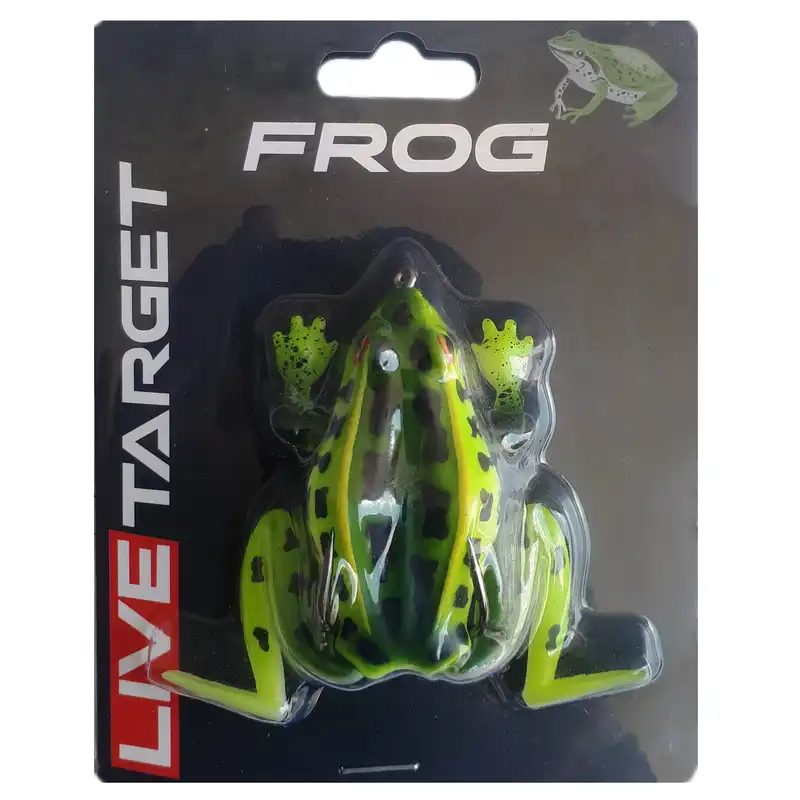 طعمه ماهیگیری لایو تارگت مدل قورباغه مصنوعی ژله ای LGB