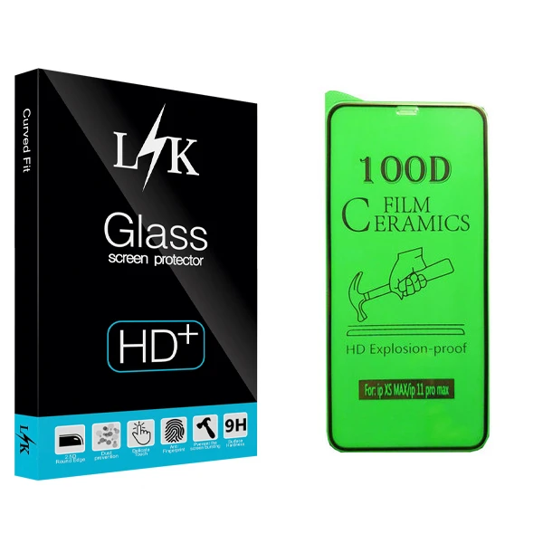 محافظ صفحه نمایش سرامیکی ال کی مدل +LITE مناسب برای گوشی موبایل اپل iPhone 11 Pro Max