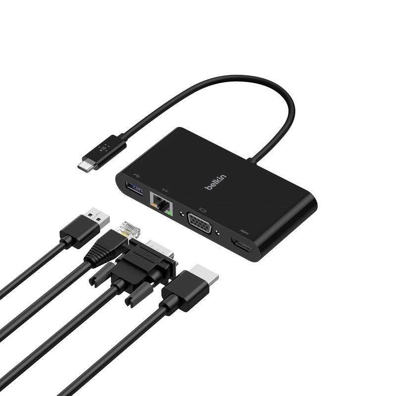 هاب 4 پورت USB-C بلکین مدل AVC005btBK