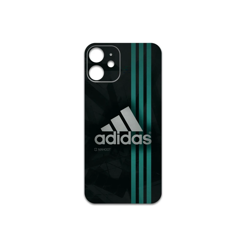 برچسب پوششی ماهوت مدل adidas-Logo مناسب برای گوشی موبایل اپل iPhone 12 mini