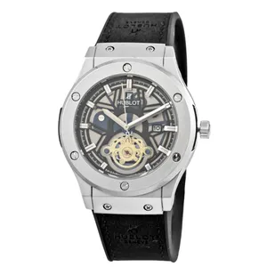 ساعت مچی عقربه‌ای مردانه هابلوت مدل اسکلتونN