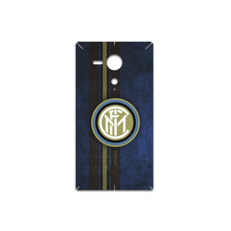 برچسب پوششی ماهوت مدل Inter-Milan-FC مناسب برای گوشی موبایل سونی Xperia SP